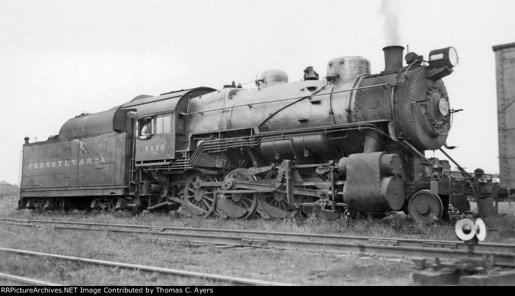 PRR 9890, H-10S, 1950